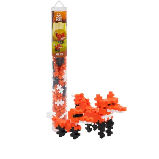 Plus-Plus Tube - Red Fox