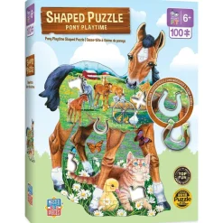 Pony Playtime - 100 Piece Shaped Puzzle