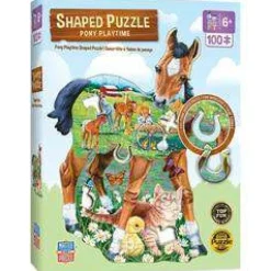 Pony Playtime - 100 Piece Shaped Puzzle