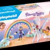 Princess Magic: Pegasus with Rainbow in the Clouds