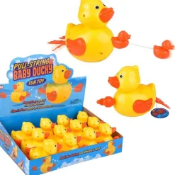 6" Pull-String Ducky Bath Toy