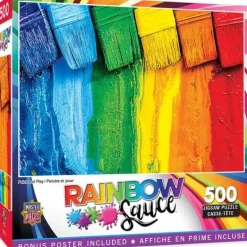 Rainbow Sauce - Paint and Play - 500 Piece Puzzle