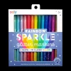 Rainbow Sparkle Glitter Markers - Set of 15