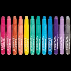 Rainbow Sparkle Metallic Watercolor Gel Crayons - Set of 12