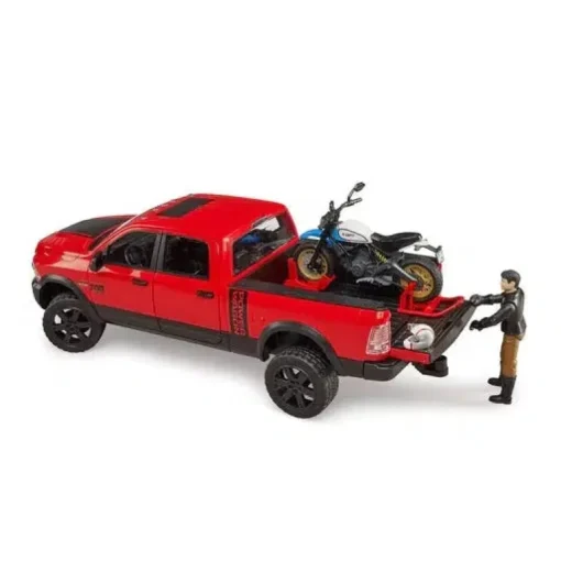 RAM 2500 Power Wagon with Scrambler Ducati Desert Sled