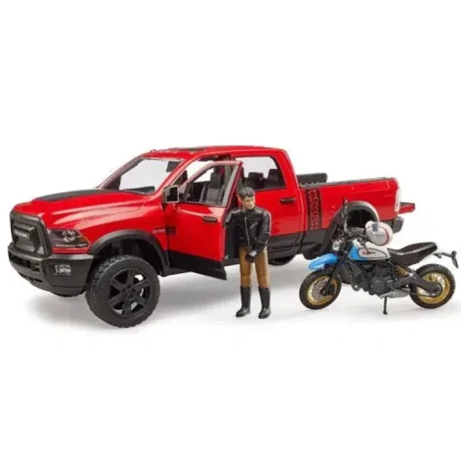 RAM 2500 Power Wagon with Scrambler Ducati Desert Sled