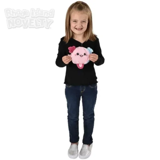 6" Reversible Axolotl Plush