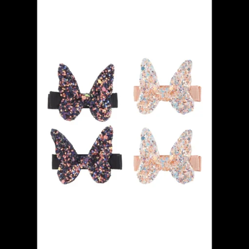 Rockstar Butterfly Hairclips (2PC Set)