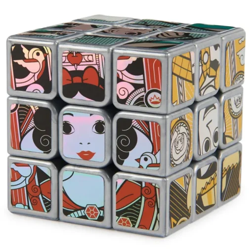 Rubik's 3 x 3 Disney 100th Anniversary Metallic Platinum Cube