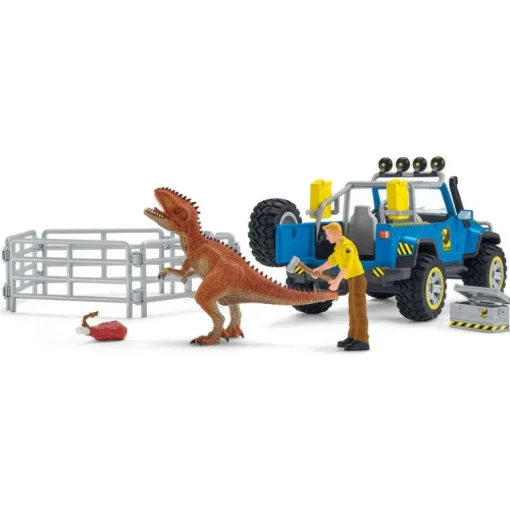 Schleich Off-road Vehicle with Dino Outpost