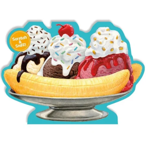 Scratch & Sniff Birthday Card - Banana Split