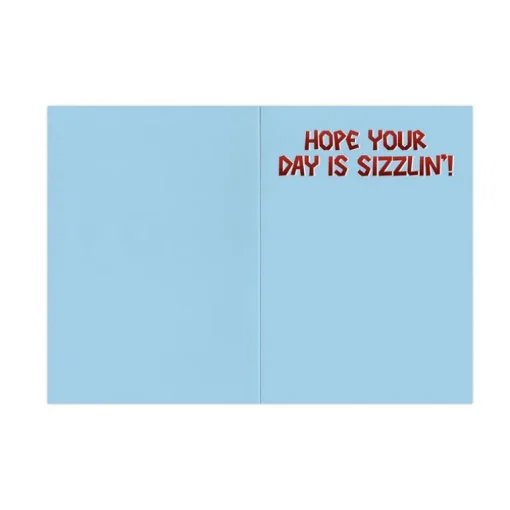 Scratch & Sniff Birthday Card - Bacon