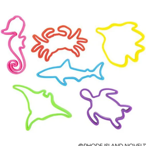 Sea Life Silicone Stretch Bands