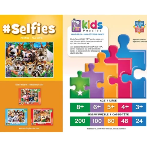 Selfies - Woodland Wackiness - 200 Piece Puzzle