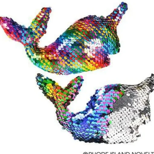 4" Sequin Narwhal