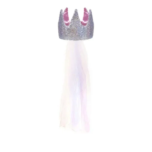 Sequins Crown with Veil