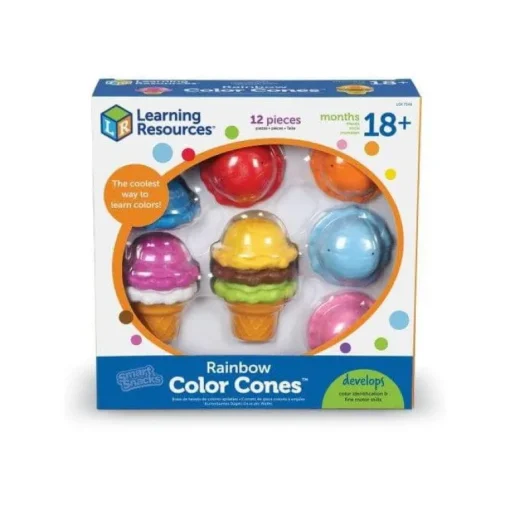 Smart Snacks Rainbow Color Cones