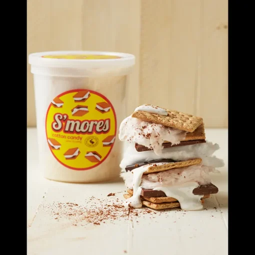 S'mores Gourmet Cotton Candy