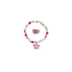 Sparkle Butterfly Bracelet & Ring Set