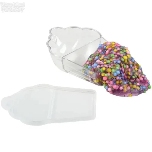 3.25" Sprinkle Cupcake Putty Assorted Colors