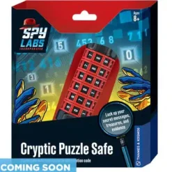 Spy Labs: Cryptic Puzzle Safe