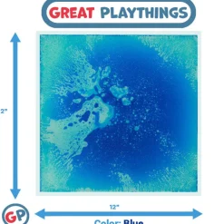 11.8" Square Liquid Sensory Floor Tile - Box of 6