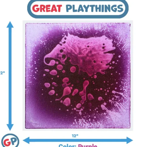 11.8" Square Liquid Sensory Floor Tile