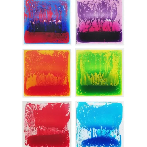 19.7" Square Liquid Sensory Floor Tile