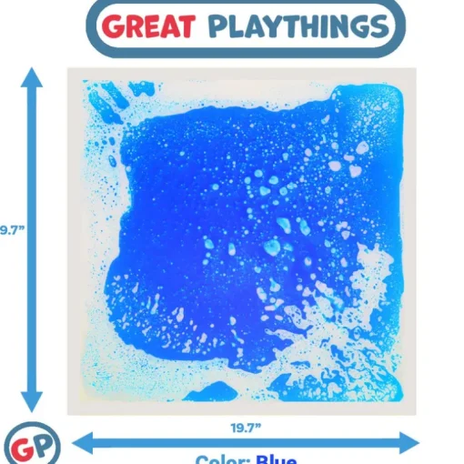 19.7" Square Liquid Sensory Floor Tile