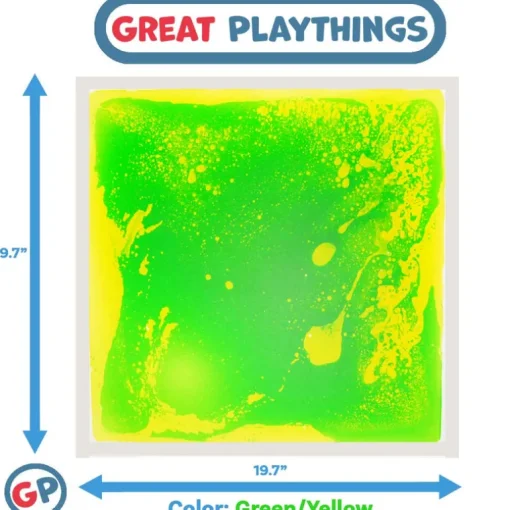 19.7" Square Liquid Sensory Floor Tile