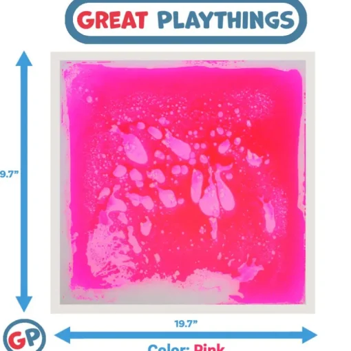 19.7" Square Liquid Sensory Floor Tile