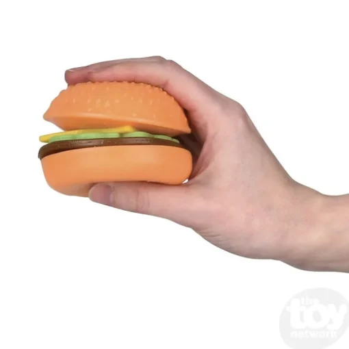 3" Squish And Stretch Hamburger