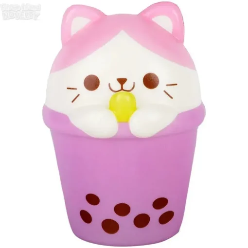 Squish Bubble Tea Animal 6"