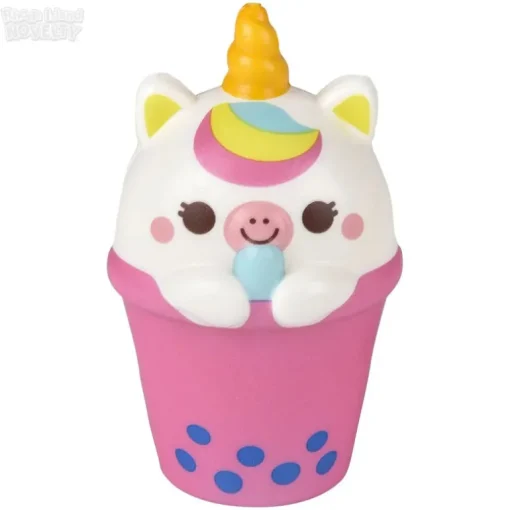 Squish Bubble Tea Animal 5"