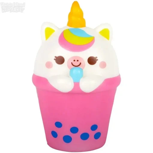 Squish Bubble Tea Animal 6"
