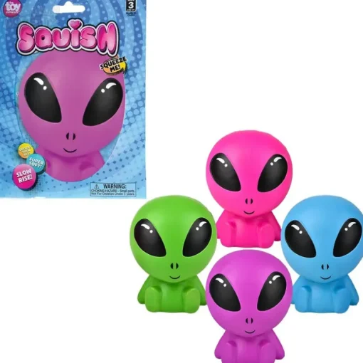 6" Squish Galactic Alien - Assorted Styles