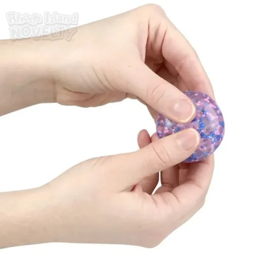 1.6" Squish Sticky Beaded Orbs 3 Pack