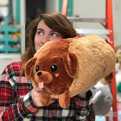 Squishables - 15" Dachshund Hot Dog