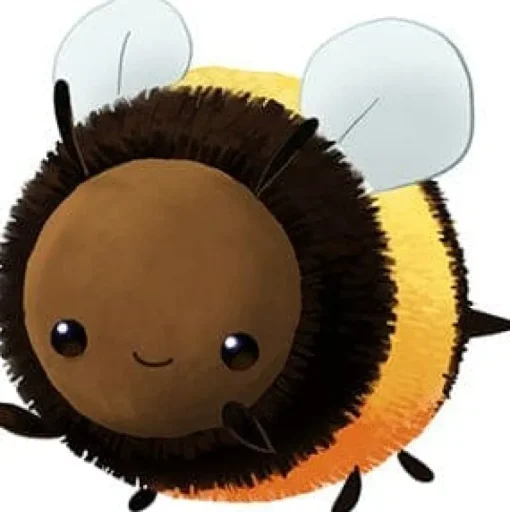 Squishables - 15" Fuzzy Bumblebee