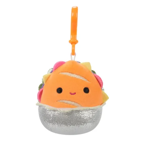 Squishmallows 3.5" Neon Junk Food Plush Clip-On