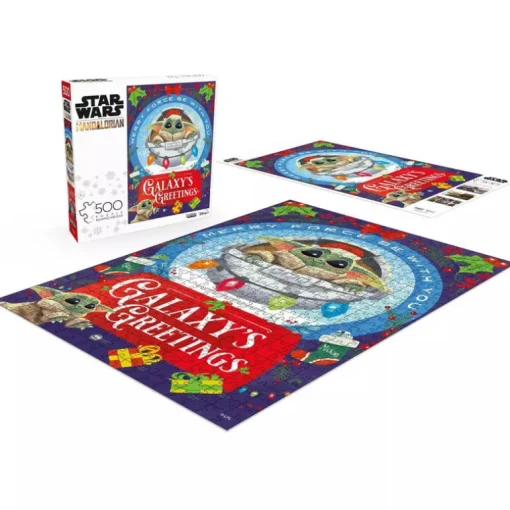 Star Wars: The Mandalorian: Galaxy's Greetings - 500 Piece Puzzle