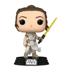 Star Wars: The Rise of Skywalker - Rey with Yellow Saber Funko Pop! Vinyl Figure