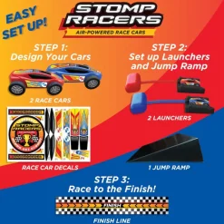 Stomp Rocket Dueling Stomp Racers