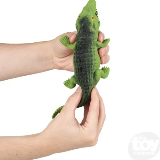 10" Stretchy Sand Crocodile