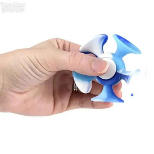 2.5" Suction Cup Fidget Spinner