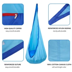 The Snuggle Swing Hanging Chair in 4 different colors