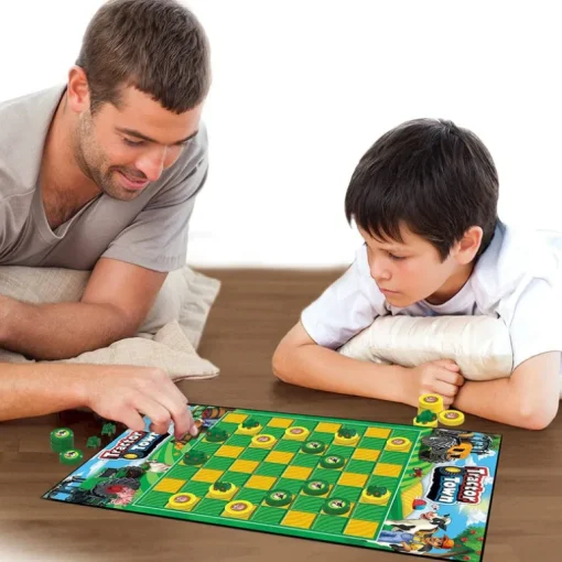 Tractor Town Checkers Board Game