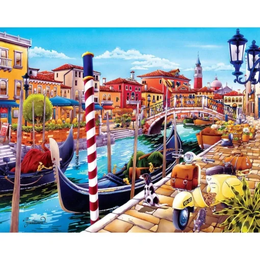 Travel Diary - Venice - 550 Piece Puzzle