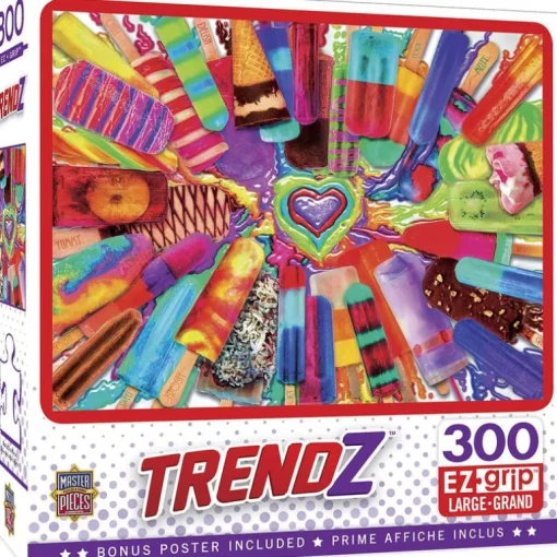 Trendz - Cool Treats - 300 Piece EzGrip Puzzle