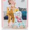 Turquoise Stroller for 12" Baby Doll